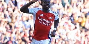 BBC：萨卡可能入选对阵富勒姆大名单，如无意外球员可出战皇马